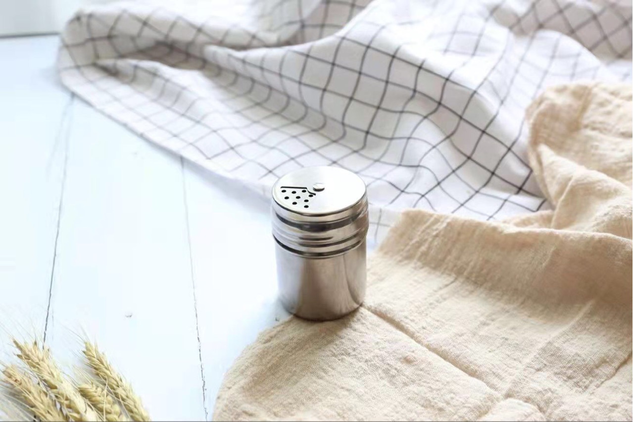 爆款不锈钢调味罐厨房调料盒烧烤调味瓶胡椒粉佐料罐辣椒粉撒料罐详情9