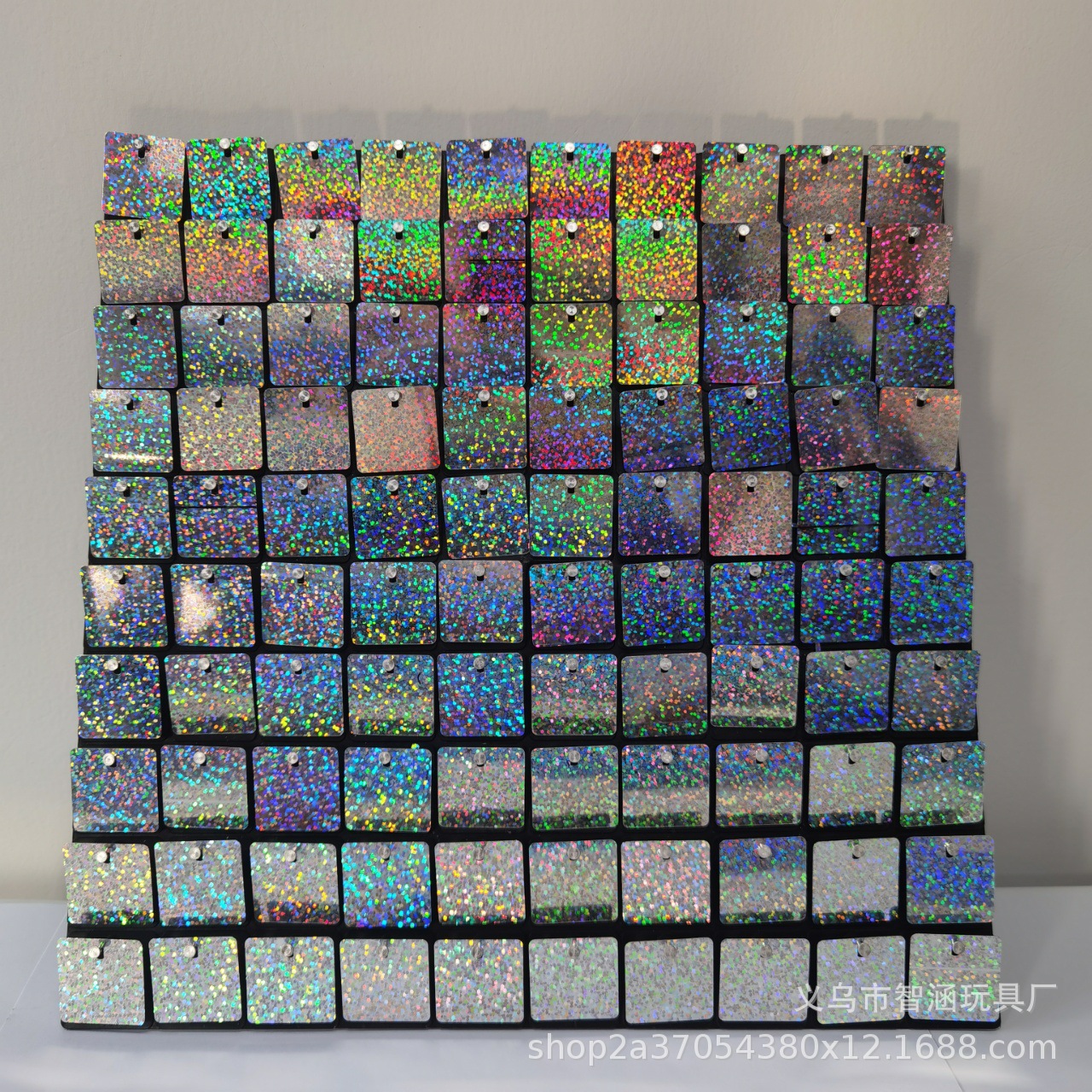 亮片风动扣板风动板背景墙亮片墙多彩广告板透明板装饰透明底板详情35