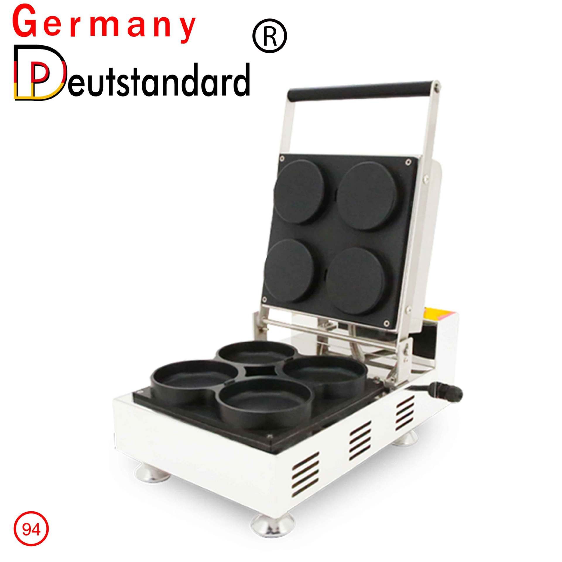 Commercial small pizza machine, double-sided heating non-stick waffle machine, street dessert pancake machine, snack equipment manufacturer pic 8