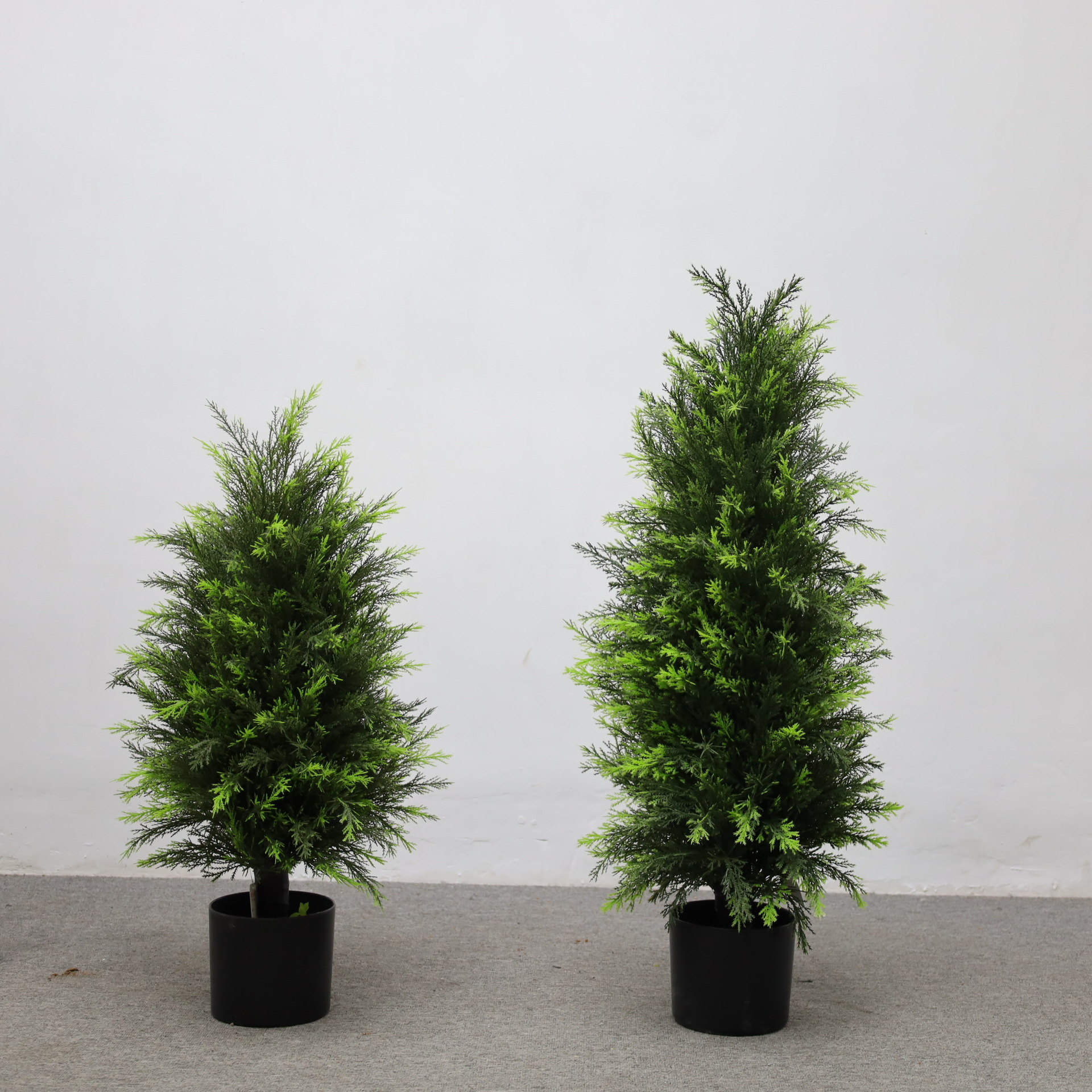 仿真松柏树圣诞树盆栽室内外装饰绿植假树摆件宠物园艺盆景造景详情2