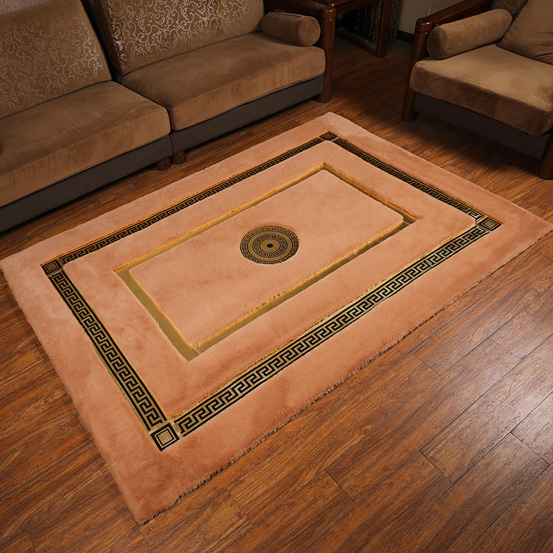 批发欧式家用地毯 防滑耐脏法式客厅卧室茶几土耳其原版装饰地垫详情5