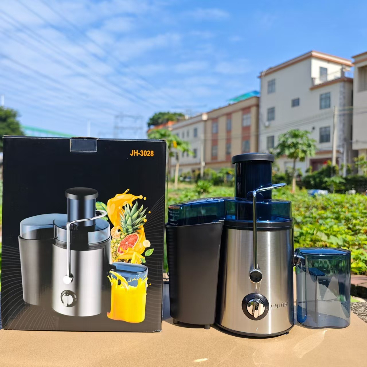 JUICER, a household pulp and juice separation original juicer, is a fully automatic fresh-squeezed fruit and vegetable orange juice machine without filtration pic 8