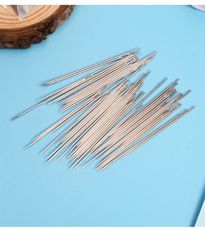 厂家直销十字绣绣花针手工缝纫尖头大眼针多种类家用手缝针钢针详情19