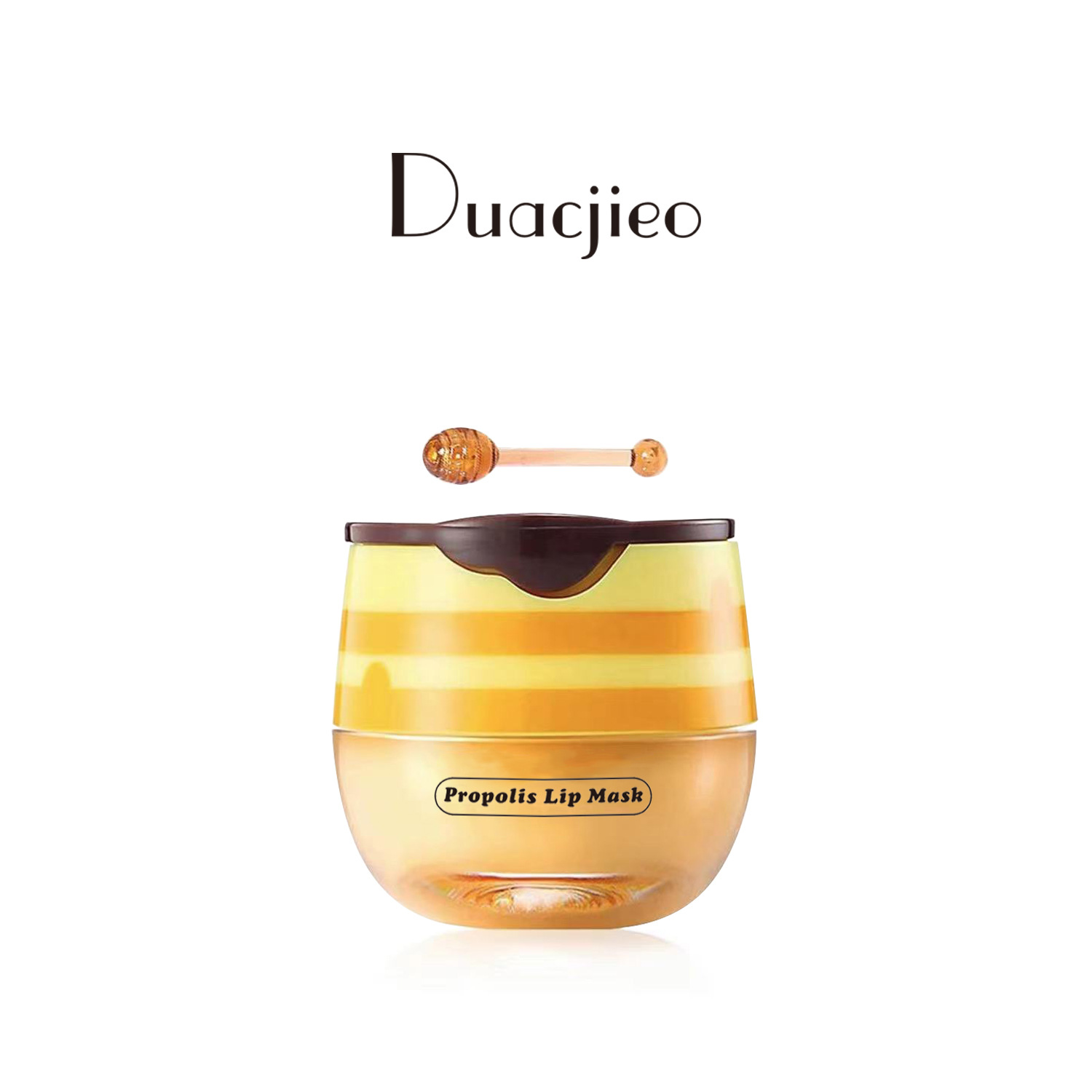 Honey Lip Mask, Lime Moisturizing Lip Mask, Moisturizing Little honey jar, Anti-cracking, reducing lip lines, Lip Care Lipstick, cross-border pic 9