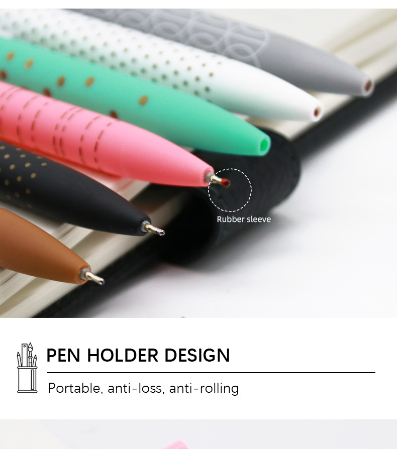 Yalong Cross-border 2024 Wholesale Fashion design oil pens, ballpoint pens, blue ink, school and office workers pic 8