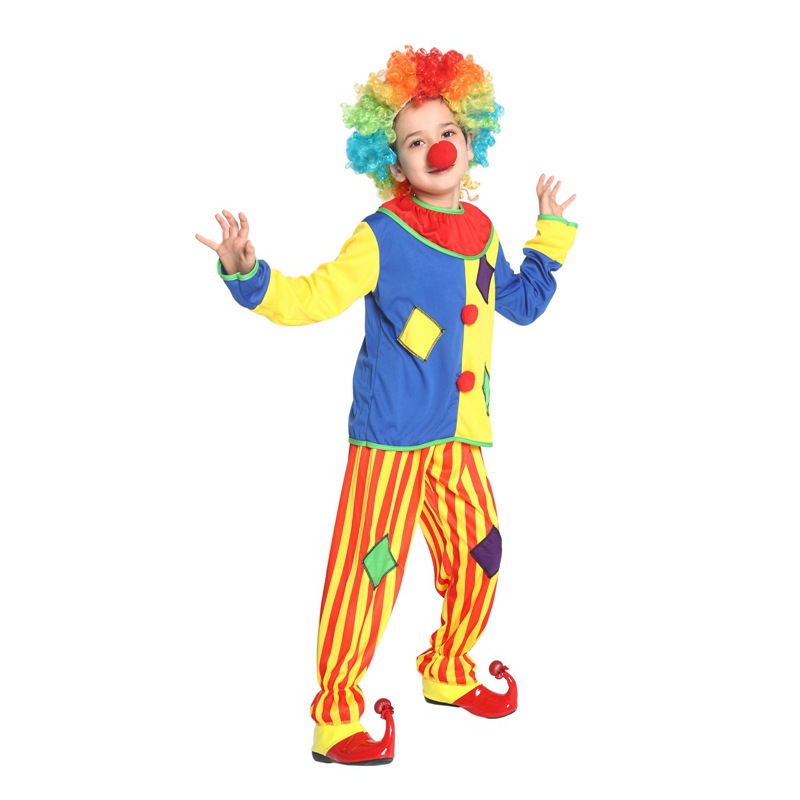 小丑演出魔术师表演服小丑服套装燕尾服装成人男女小丑服装B-0321详情4