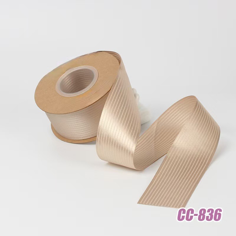 Tiras tiras venta directa de fábrica ropa zapatos sombreros accesorios arcos tocado regalo embalaje cinta 50 yardas por rollo pic 5