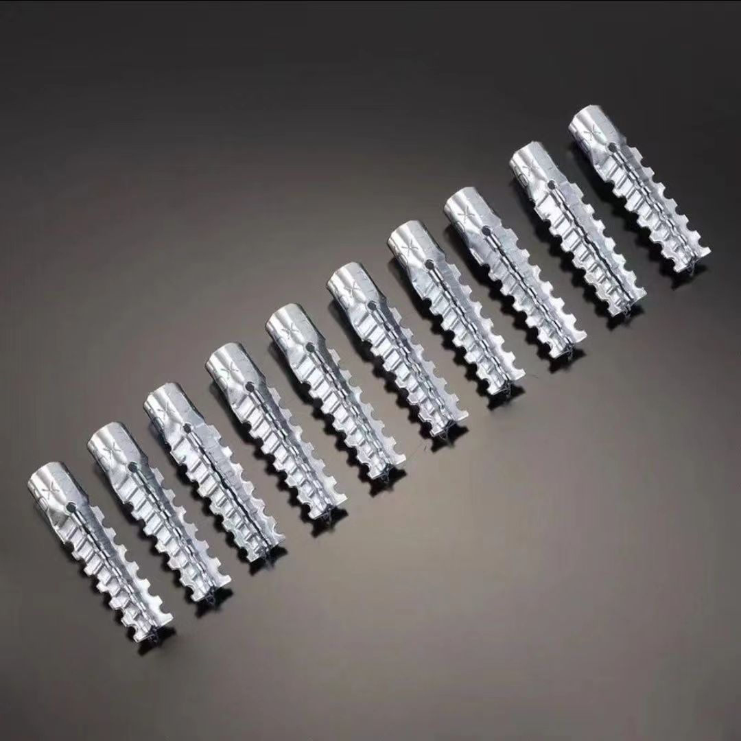 锯齿壁虎金属铁膨胀圣诞树壁虎膨胀螺丝空心砖墙用胀塞锯齿壁虎详情2