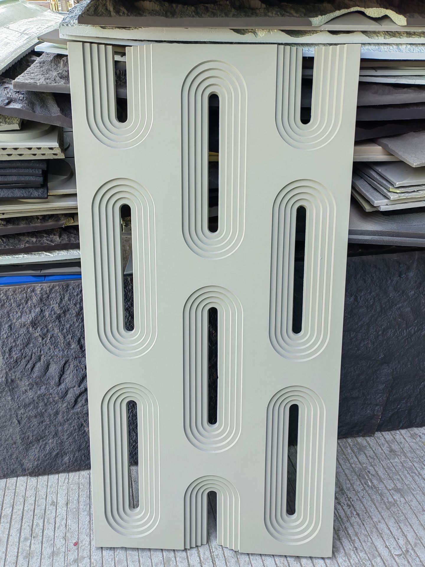 绿生新材料 PU 文化石 双面凯旋门空心砖PU隔断墙轻质文化石构件背景墙绿生新材料详情6