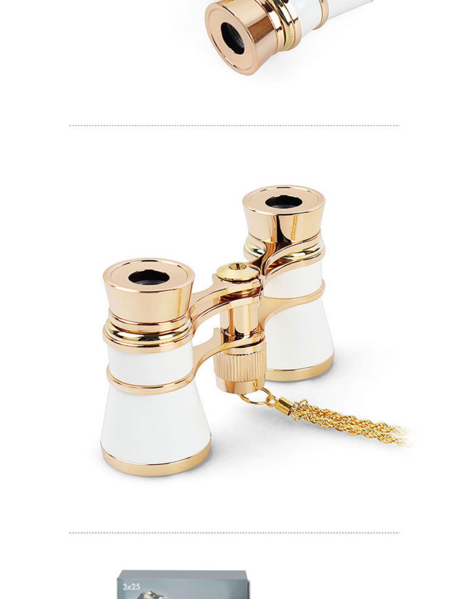 看演出迷你双筒望远镜高清观剧话剧舞台剧复古小型微型袖珍望眼镜详情29