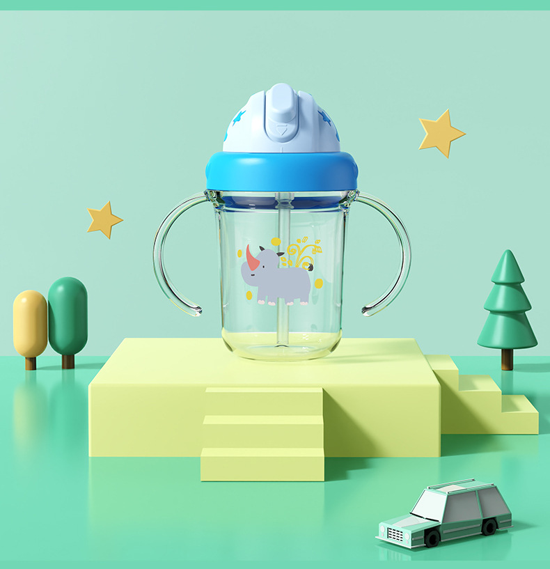 儿童水杯大容量塑料吸管杯宝宝喝水便携水杯防摔防漏夏季水杯批发详情22