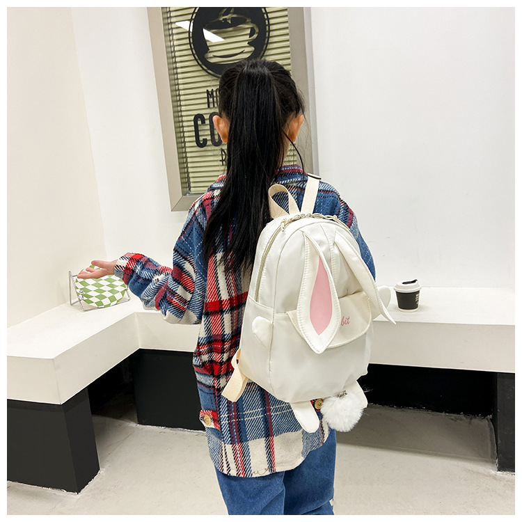 卡通可爱儿童双肩包幼儿园小孩轻便小背包3-6岁儿童帆布出行包潮详情20