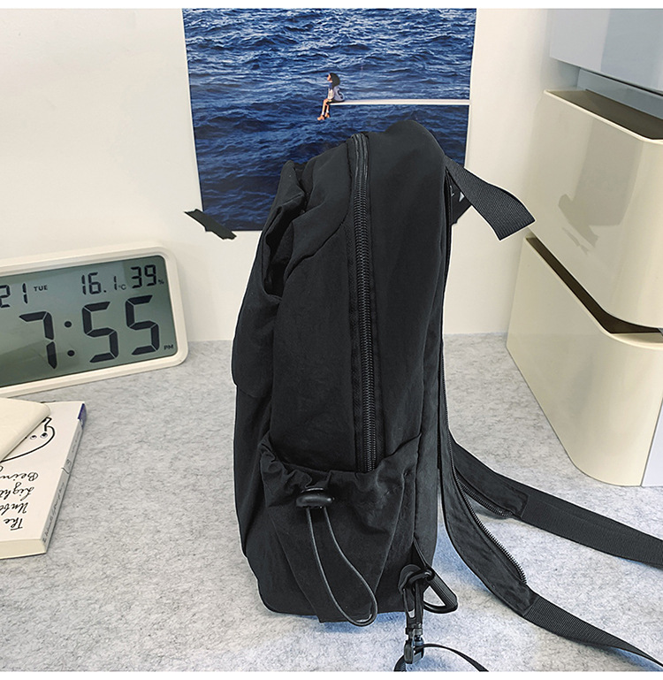 新款多功能防泼水双肩胸包男女轻便出游小背包男士户外登山斜挎包详情31