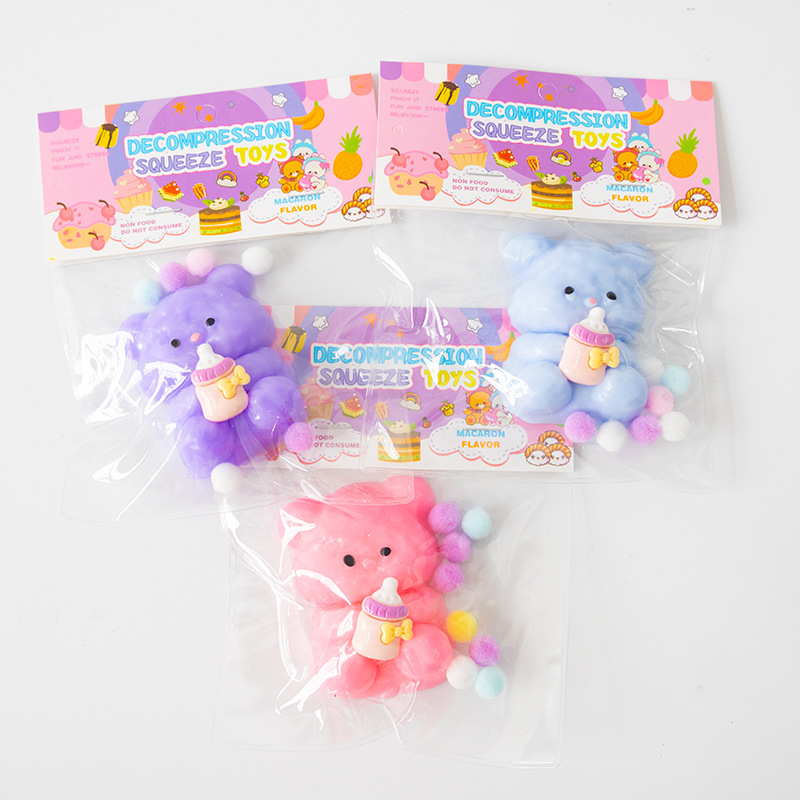 Kneading bagged Little Pony stress-relieving Silicone Kneading Fun Super soft and sticky mud-like internet-famous slow rebound toy pic 11