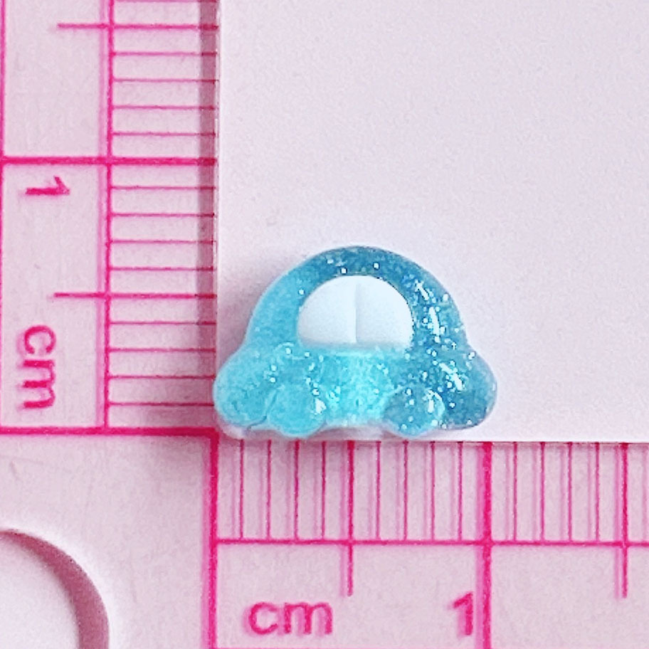 New mini product with bow, strawberry ice cream, diy hair clips, ear studs, nail art and handcrafted accessory stickers pic 29