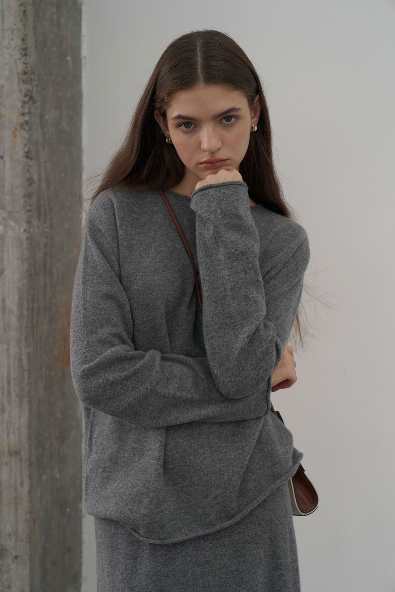 Korean-style seamless one-piece process round-neck pullover cotton and wool sweater, basic base layer for women a1183 in autumn and winter pic 65