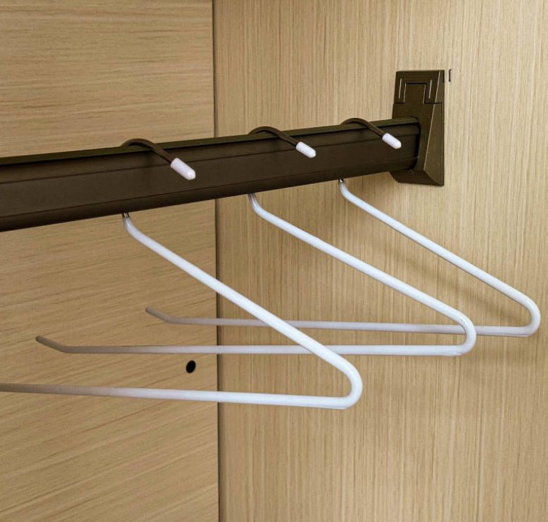 鹅型裤架衣架浸塑无痕裤夹防滑2形Z字衣挂无痕家用衣撑子衣柜收纳详情5