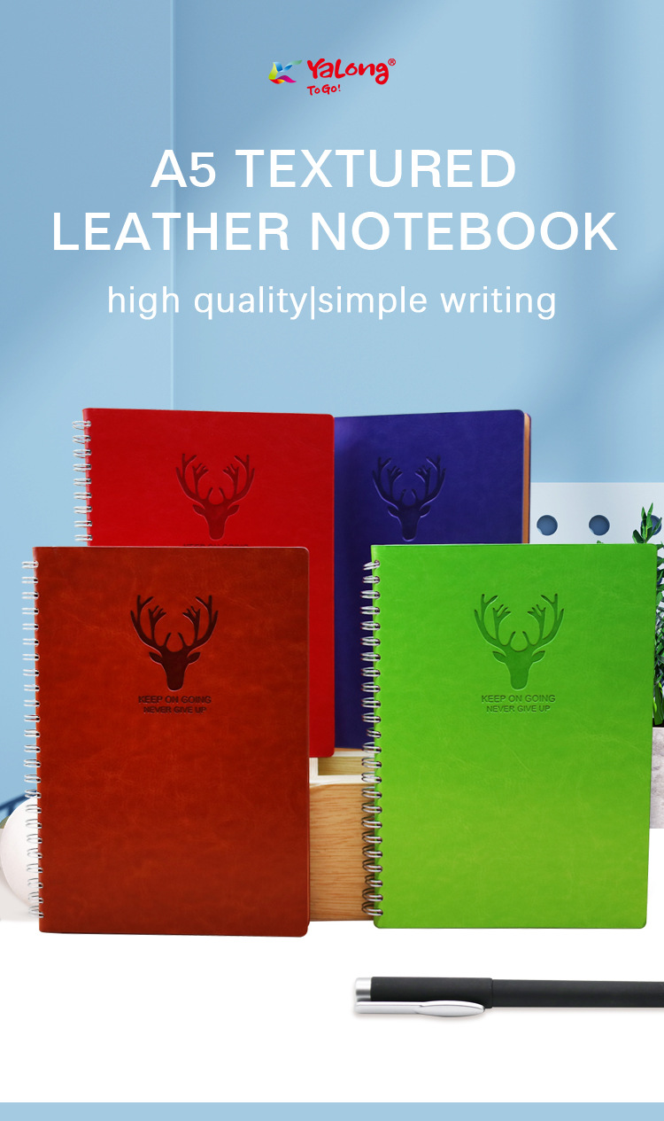 Yalong Cross-border Agenda PU Leather A5 notebook can be used as a soft leather stationery notebook pic 1