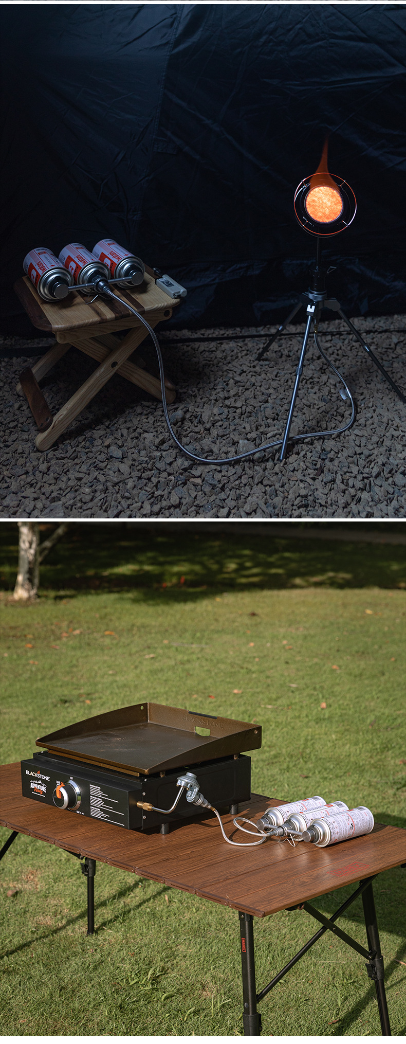 柯曼露营装备卡式炉头延长管50100CM高压高山气罐燃气管户外野营详情8