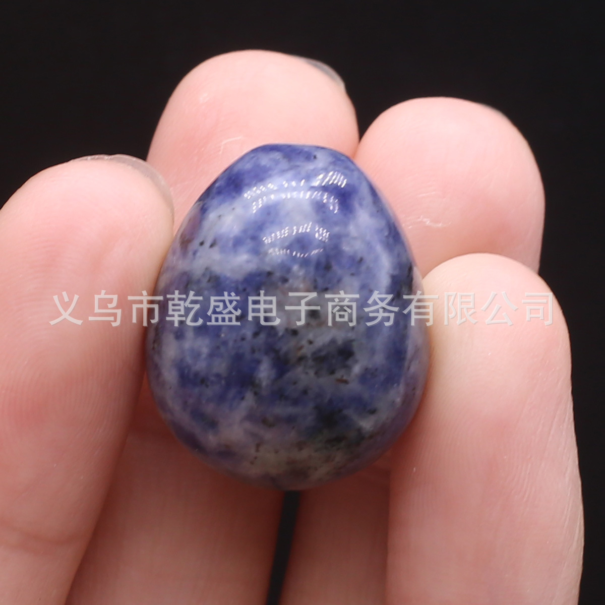 天然绿东陵紫晶黄玉鸡蛋摆件半宝石DIY装饰品小摆件详情9