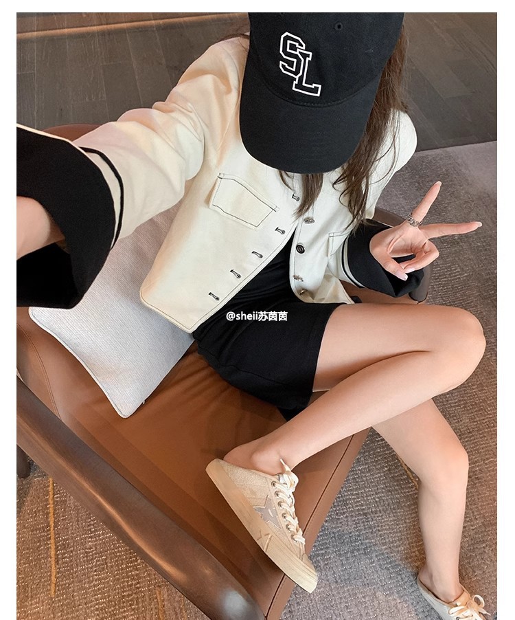 苏茵茵同款 升级版~水洗马皮做旧星星休闲内增高小脏鞋女板鞋详情6
