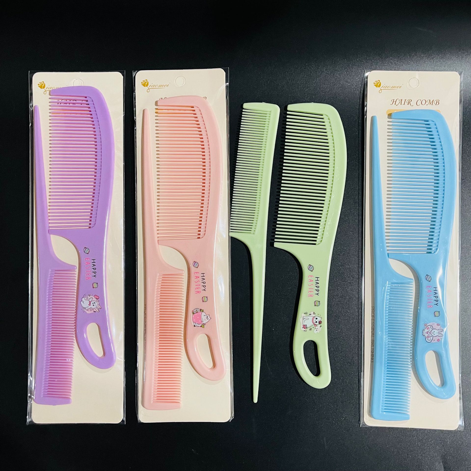【 Zone 3-11 】9013 pairs of combs, 20 yuan per package, 1200 yuan per piece. Large and small pairs of plastic hair combs, two-piece set of combs, 1 yuan. Wholesale supply from street stalls and night markets pic 5