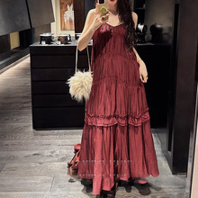 In-stock 0wis raindrop linen and floral patterned French raindrop linen printed floral casual trousers, slimming and versatile pic 2