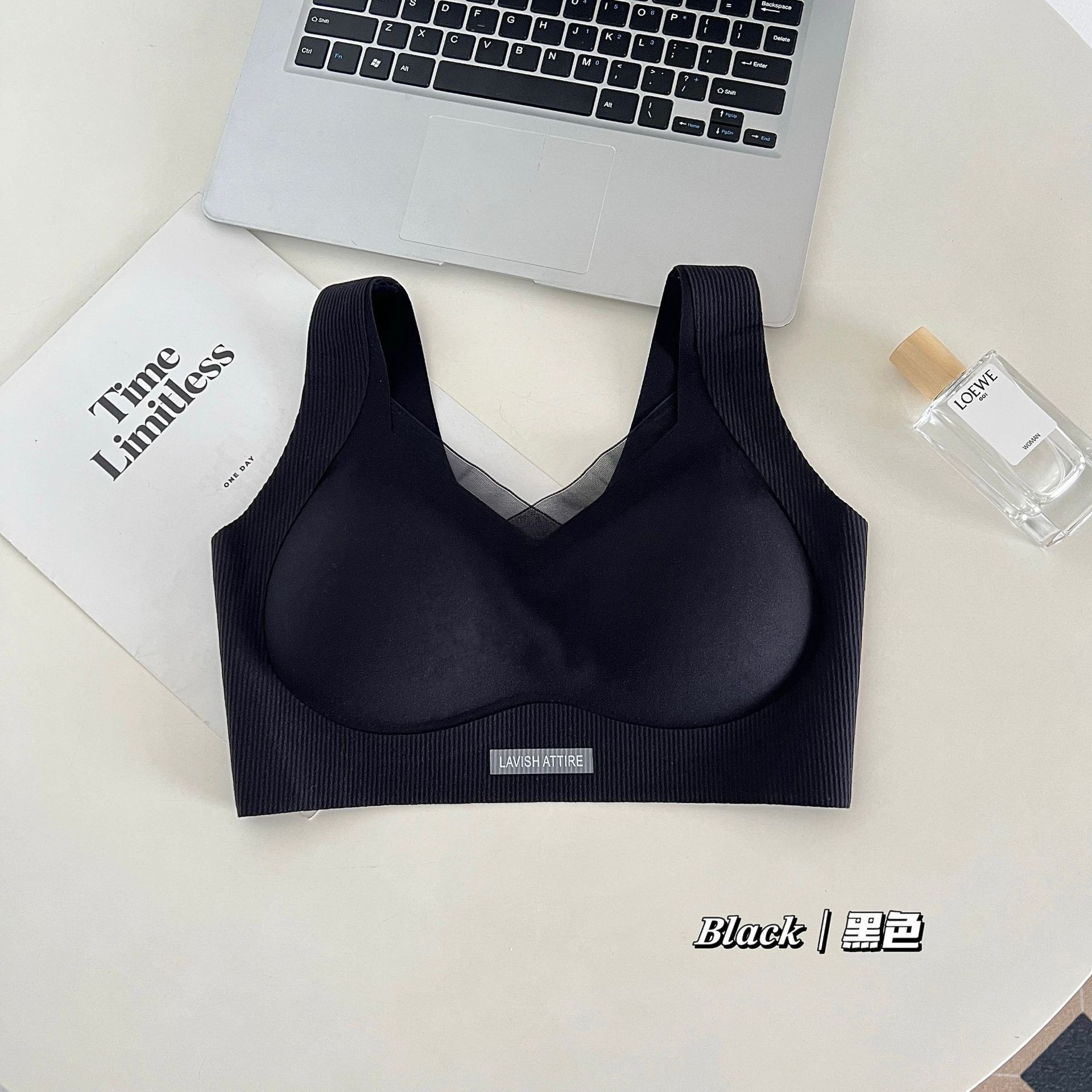 无痕粉底液内衣女小胸聚拢防下垂2025秋冬宽肩带背心式文胸罩批发详情26