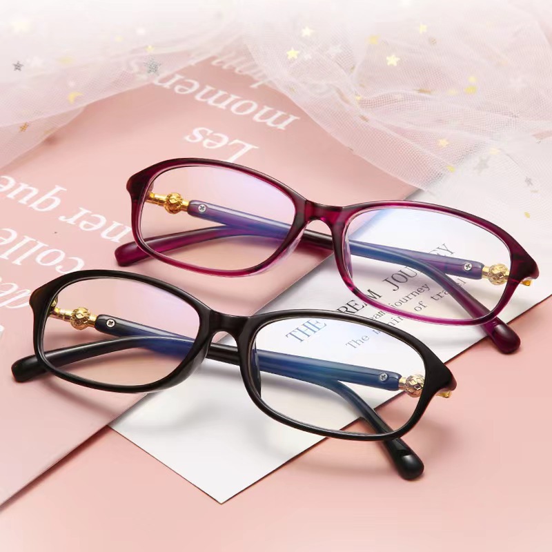 2022 nuevo anti-blu-ray gafas de lectura para mujeres versión coreana moda elegante mamá gafas de lectura al por mayor happy lake old view pic 1