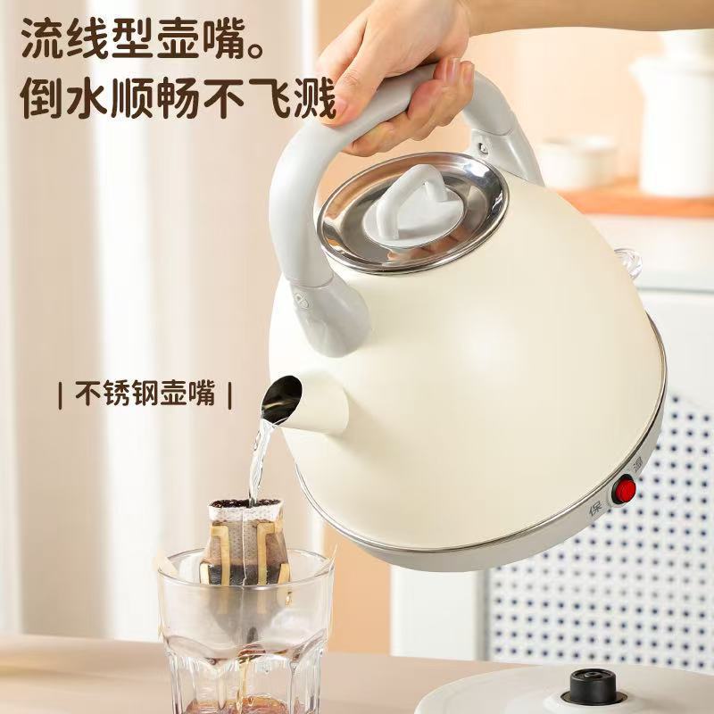 美耐佳316不锈钢家用电热水壶自动断电分体式烧水壶厨房电器热水壶容量多款可选详情14