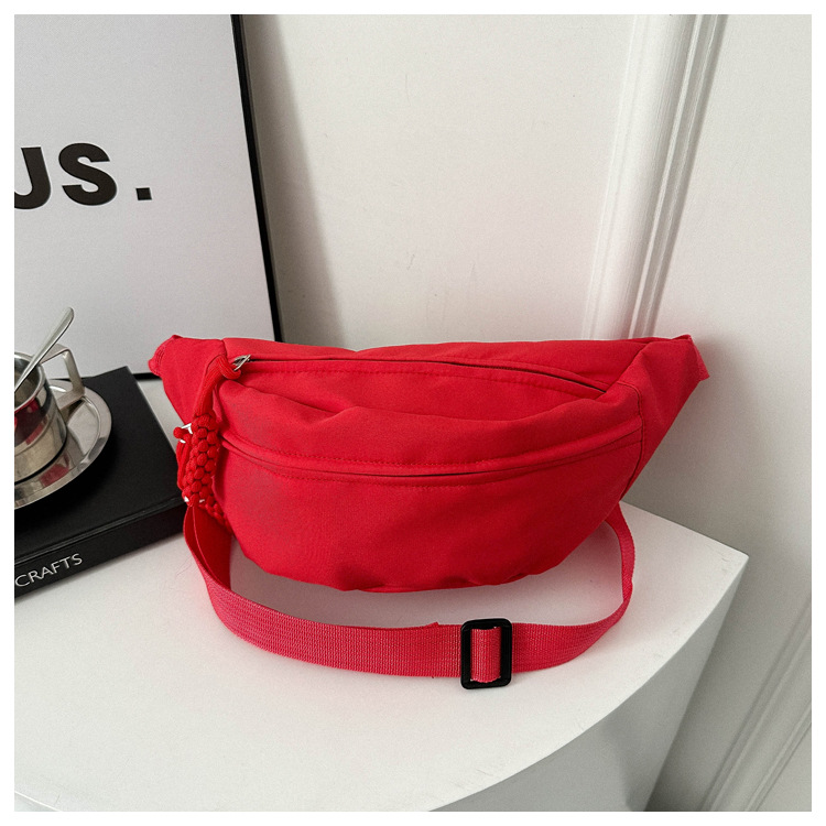 Summer casual candy-colored single-shoulder dumpling bag 2024 New trend neutral daily chest bag, beautiful and fashionable crossbody bag pic 28