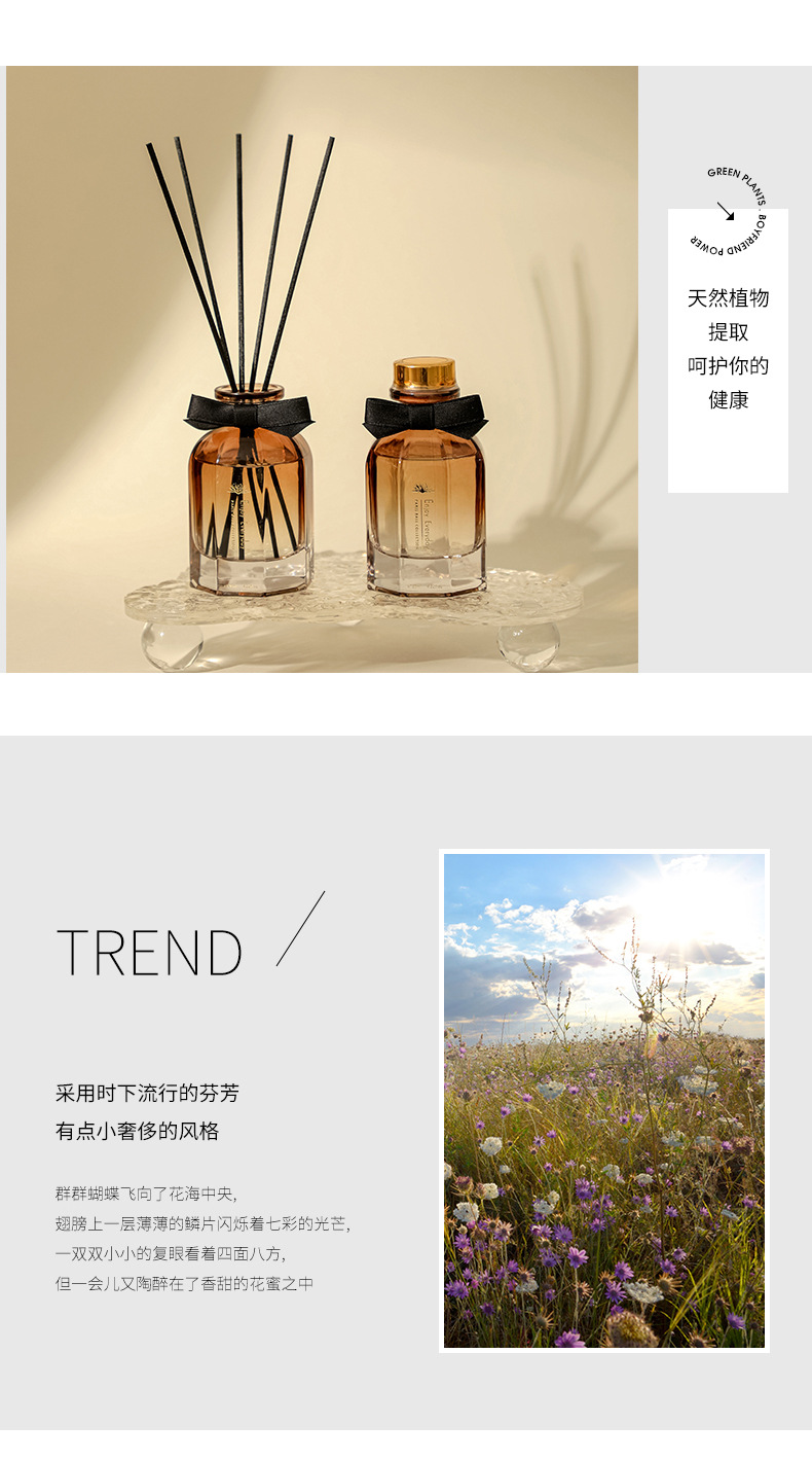 One-stop delivery of mid-to-high-end flameless aromatherapy essential oils for indoor and toilet deodorization, air fresheners, and bedroom fragrances pic 3