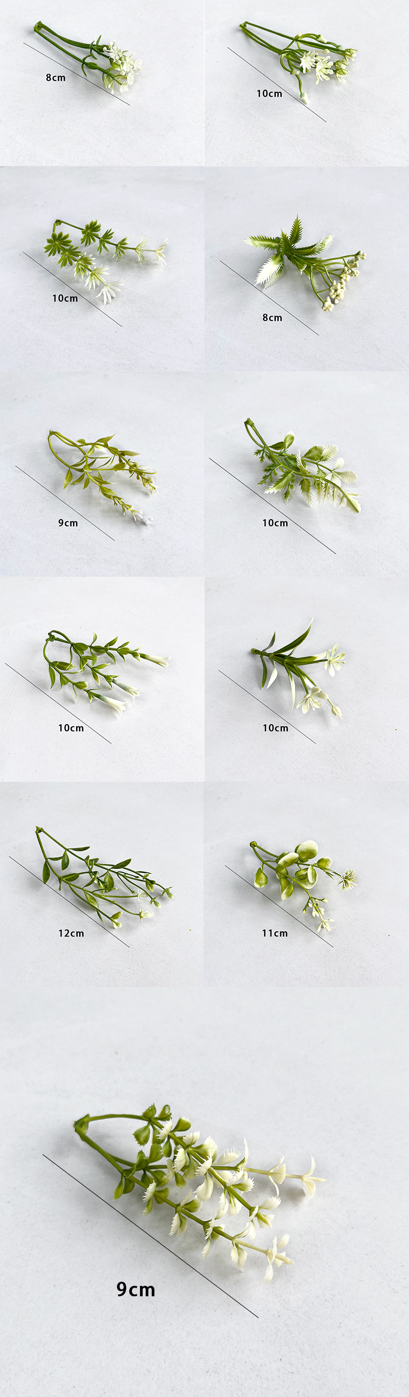 多款仿真花水草植物墙盆景装饰配件办公文化园艺仿真植物配件详情1