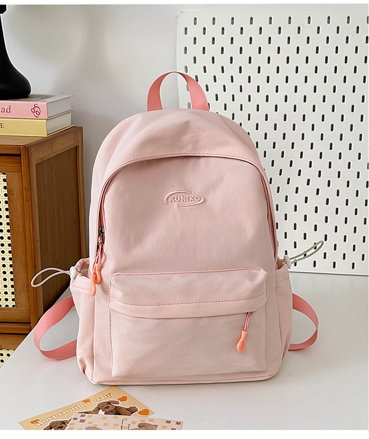 日系ins休闲校园小书包女高中大学生初中女生双肩包轻便旅游背包详情34