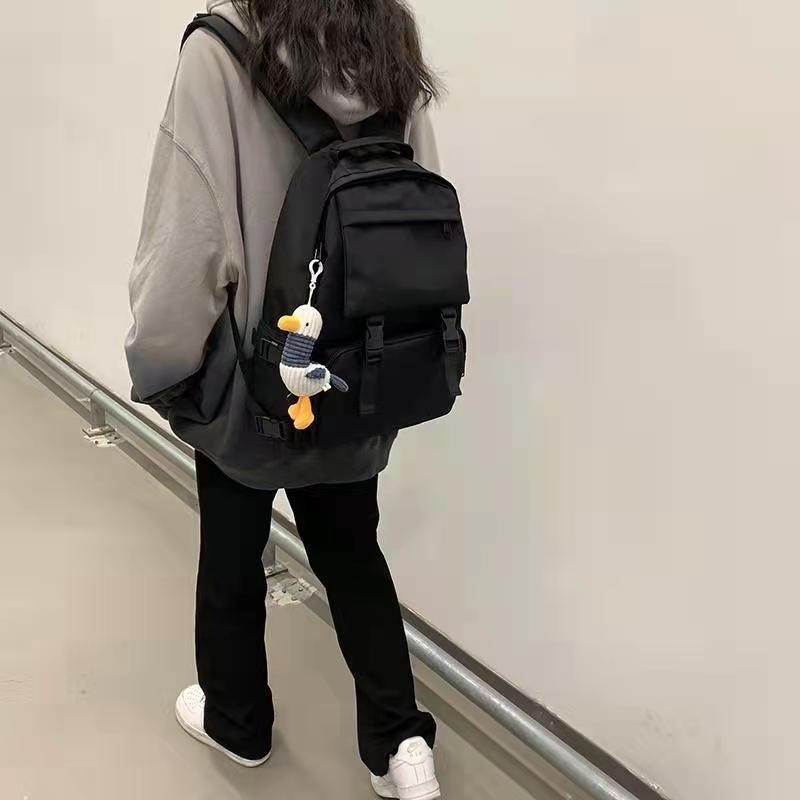 2025夏季新款学院风清新ins女包纯色日系女包大学生时尚生双肩包详情30