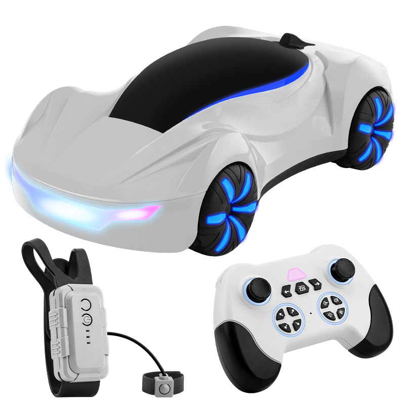 Cross-border Y19 Dual Spray Drift Car Gesture Sensing Racing Car Stunt Supercar Remote Control Car Toy Boy Sports car pic 36