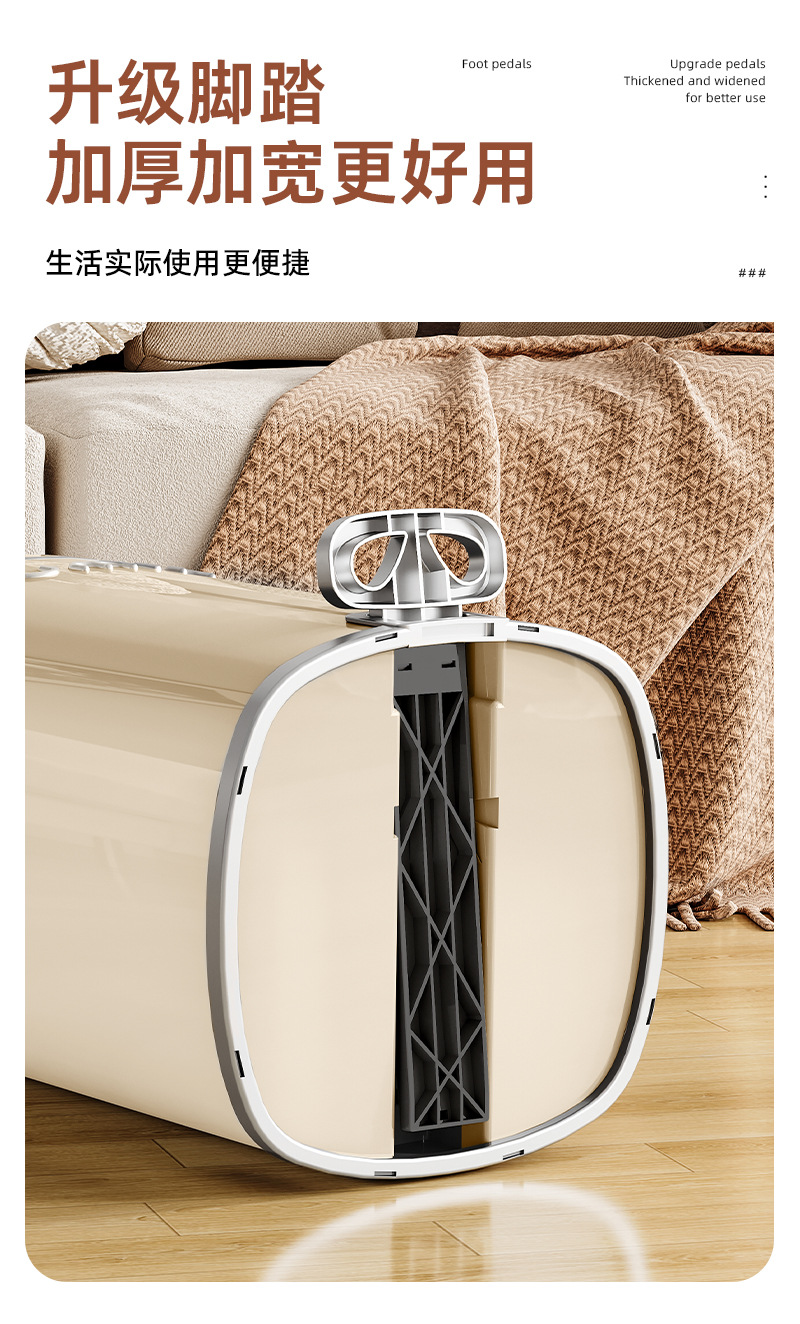 家用垃圾桶新款带盖卫生间厕所厨房大容量宿舍客厅纸篓脚踏垃圾筒详情11