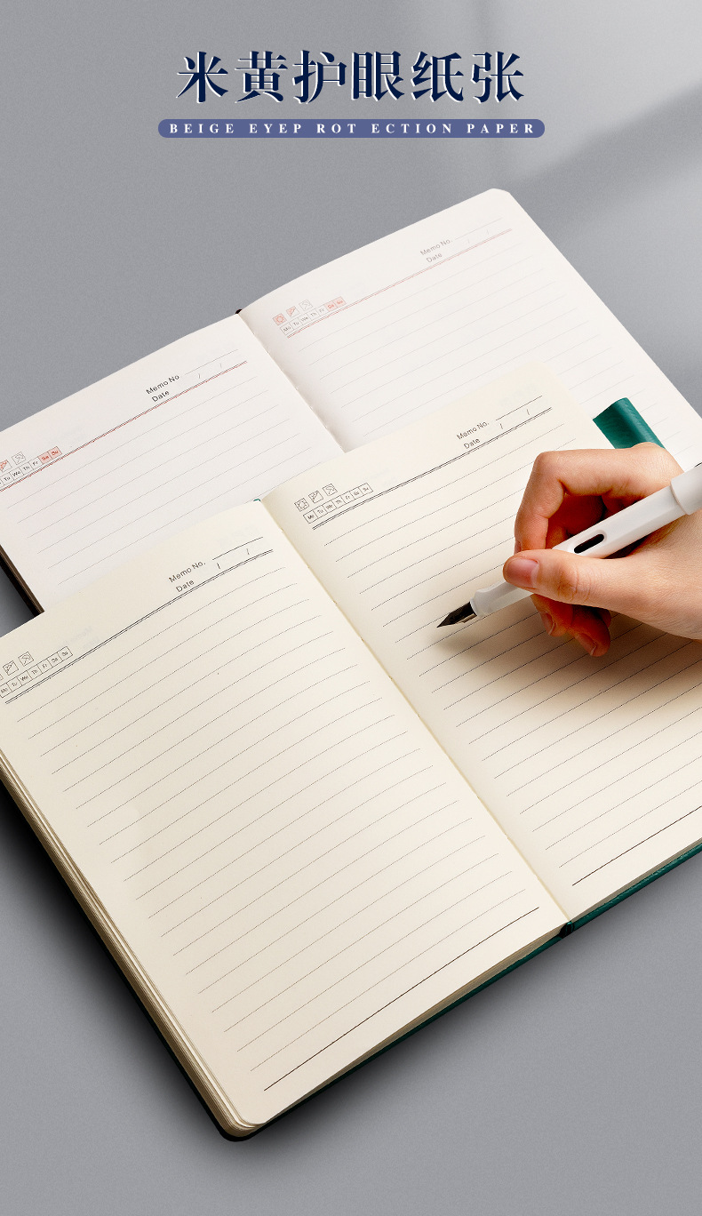 Wholesale of A5 deer head buckle notebooks, thickened business notebooks, customized student diaries, work notes, and notepads pic 10