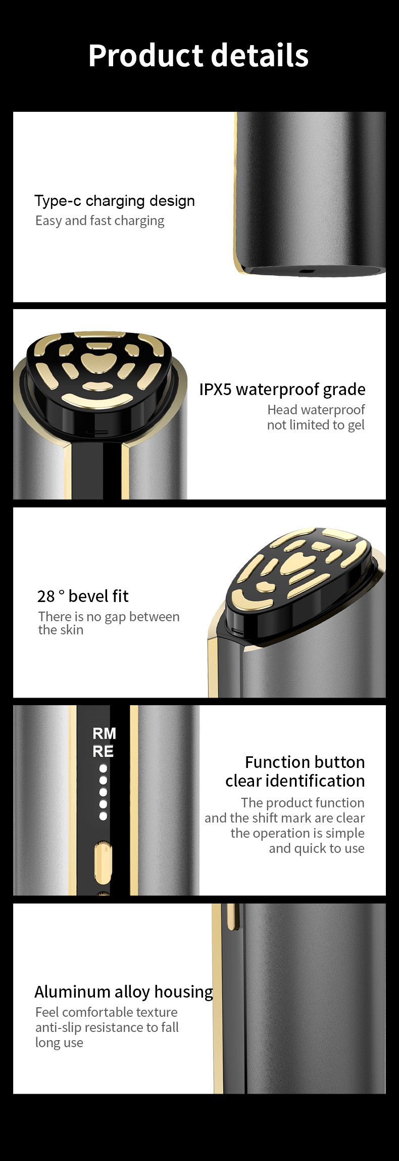 shanilak cross-border bestseller beauty Device: Home facial lifting and firming Introduction Device, facial care device, suitable for beauty salons pic 14
