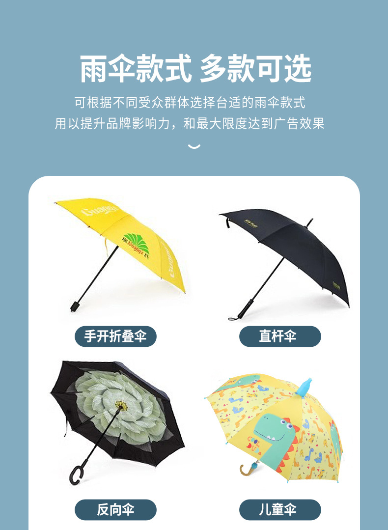 192骨大号男士全自动雨伞折叠伞高级感晴雨两用定制广告上虞雨伞详情6