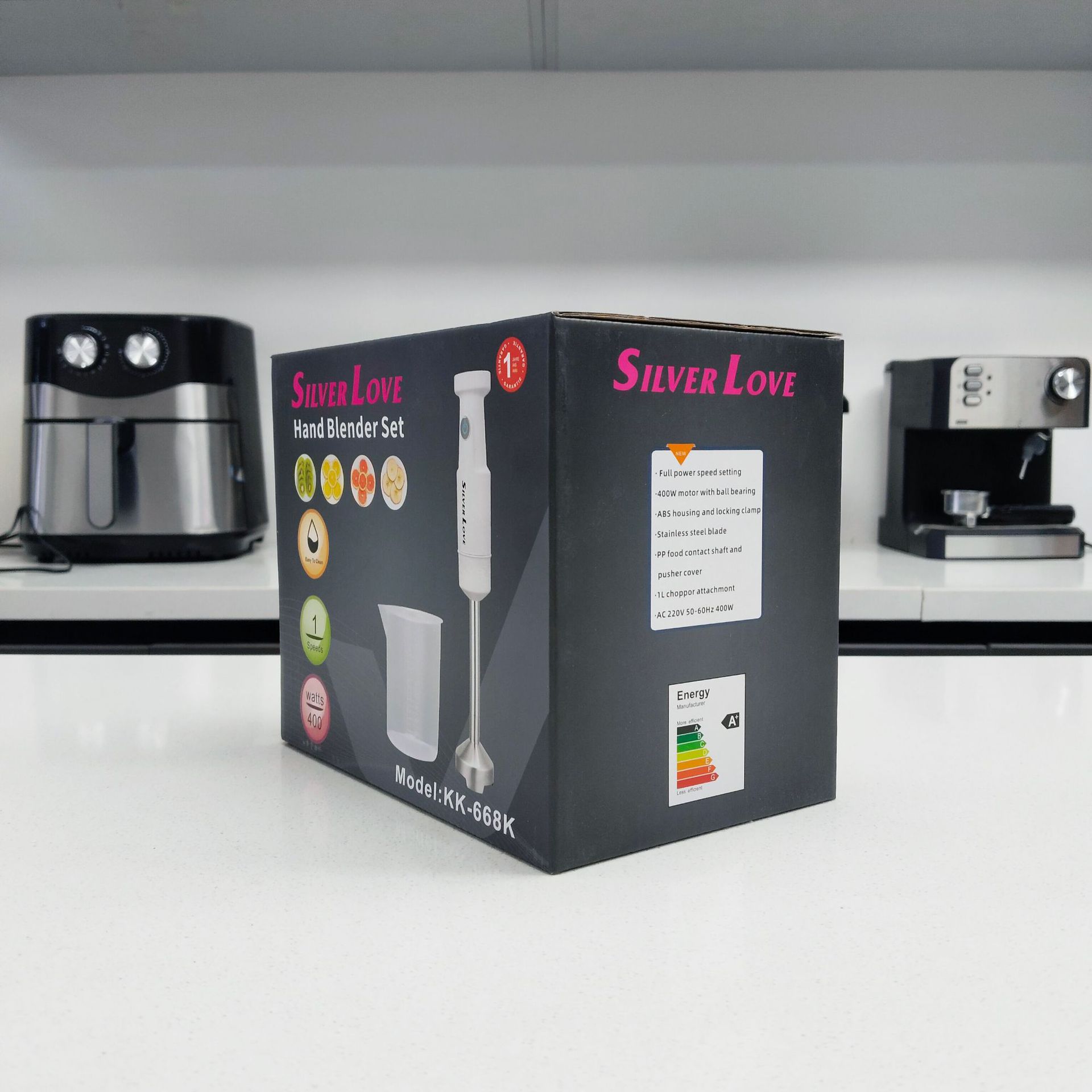 Cross-border foreign trade portable multi-functional food processor, baby food cooking stick, European standard household handheld electric 2-in-1 Z209 pic 4