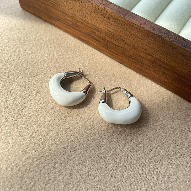 法式欧美流光云朵耳环小众百搭ins风精致女法式轻奢精致百搭小众详情9