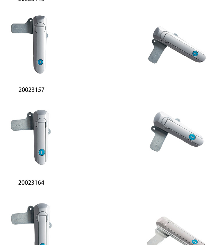 ESSENTRA益升华 电气柜门锁配电柜空压机门锁SR 5537旋转式平面锁详情23