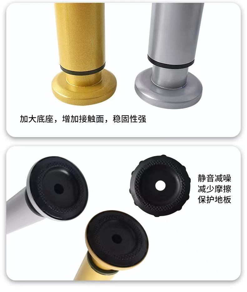 Adjustable support feet without drilling holes, TV cabinet support feet, coffee table telescopic load-bearing base, sofa table legs, height-increasing feet pic 14