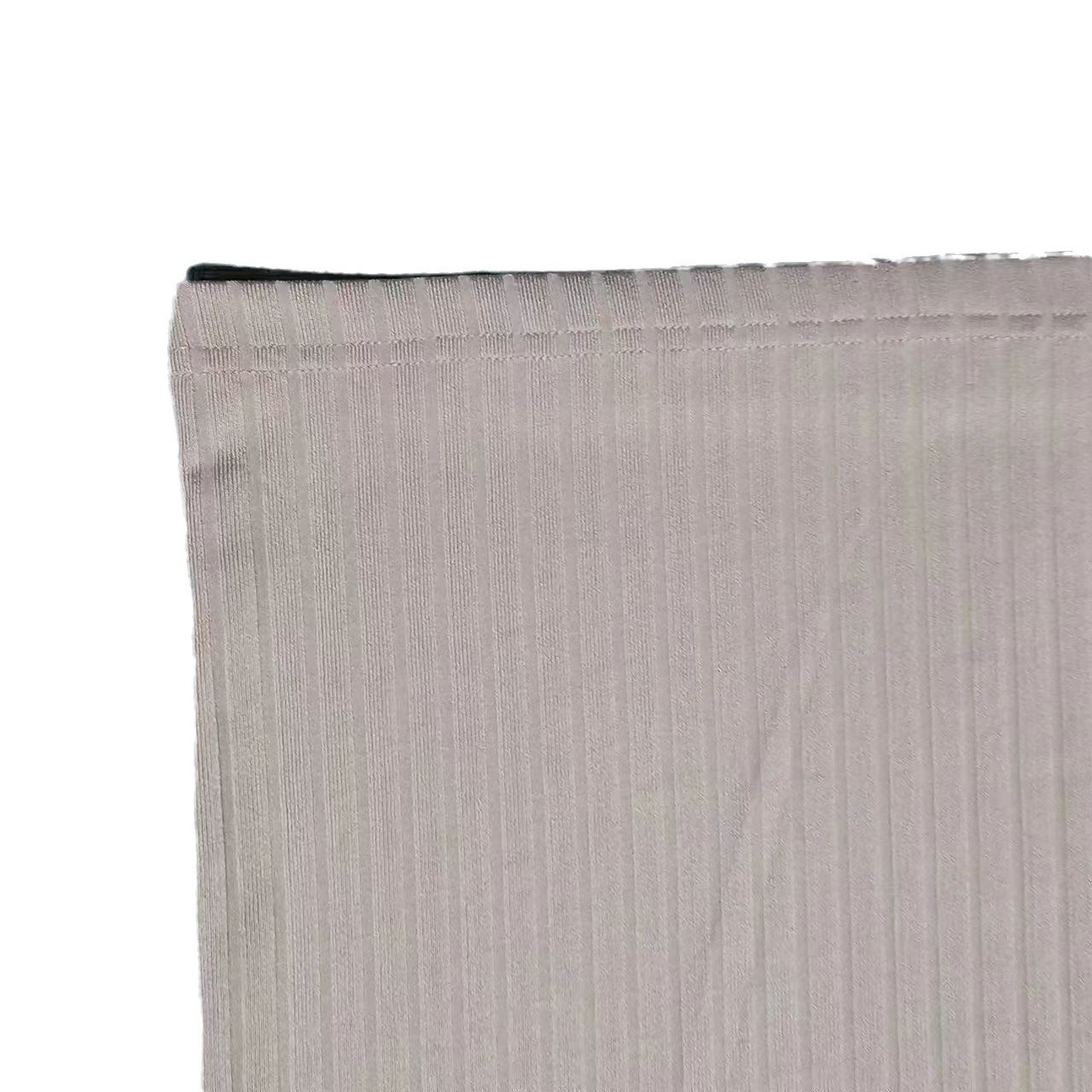 Temu跨境速卖通2025新款男士短袖上衣坑条V领修身短袖亨利T恤衫夏详情29