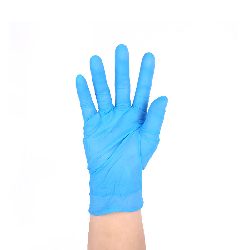 Special disposable nitrile gloves for foreign trade export, powder-free and powder-free disposable inspection gloves, composite nitrile pvc pic 12