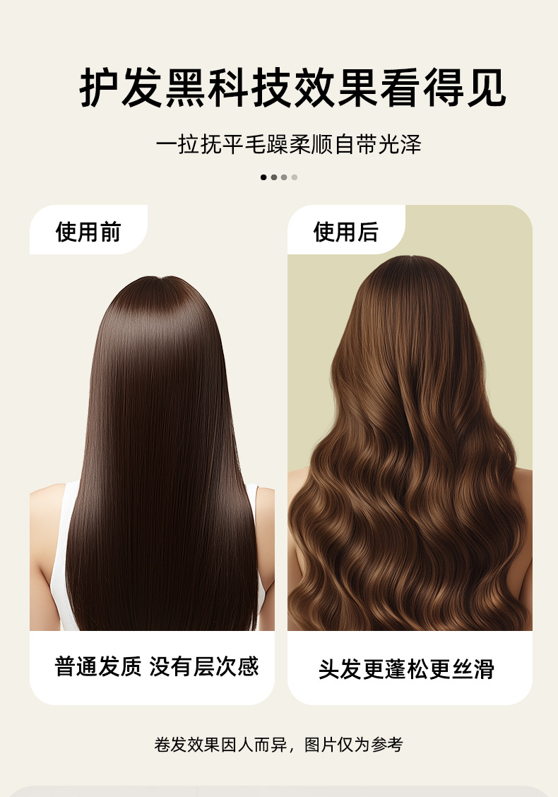 定制品32mm自动卷发棒电动持久不伤发护发水波纹大波浪卷发器跨境外贸P52详情9