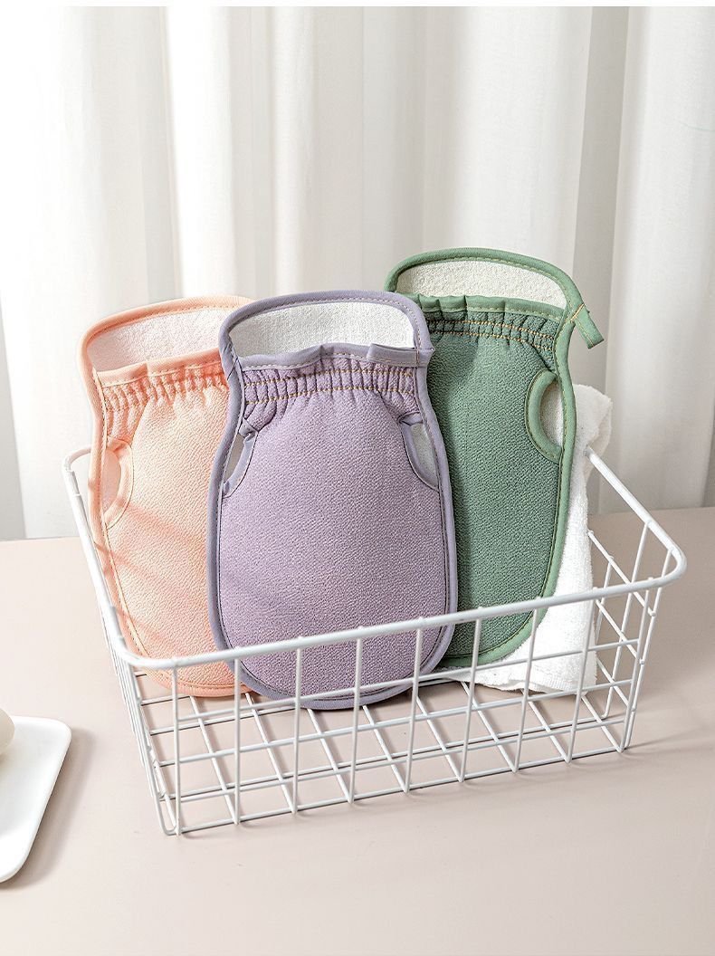 搓澡巾磨砂双面 新款搓泥去灰 女士专用下泥不疼 浴擦沐浴手套详情24