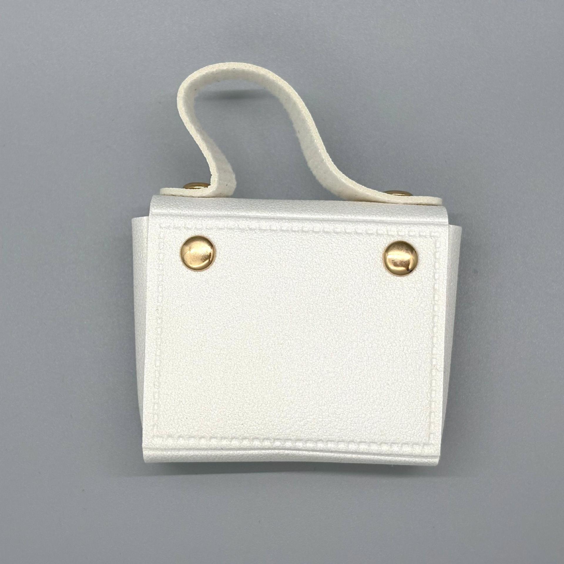 带钥匙圈迷你手提包袋硬币钱包耳机收纳便携式钥匙扣吊坠包挂饰配详情3