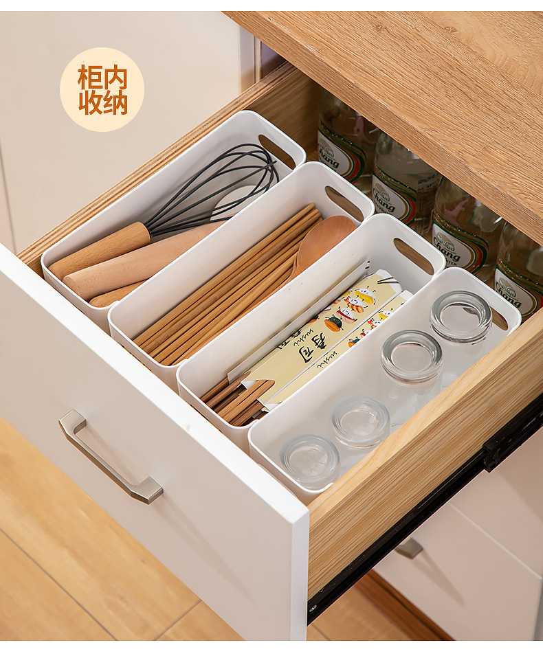 Kitchen storage box, seasoning box, bowl and plate storage, freely combinable beverage and drink storage rack, cookware storage cabinet pic 10